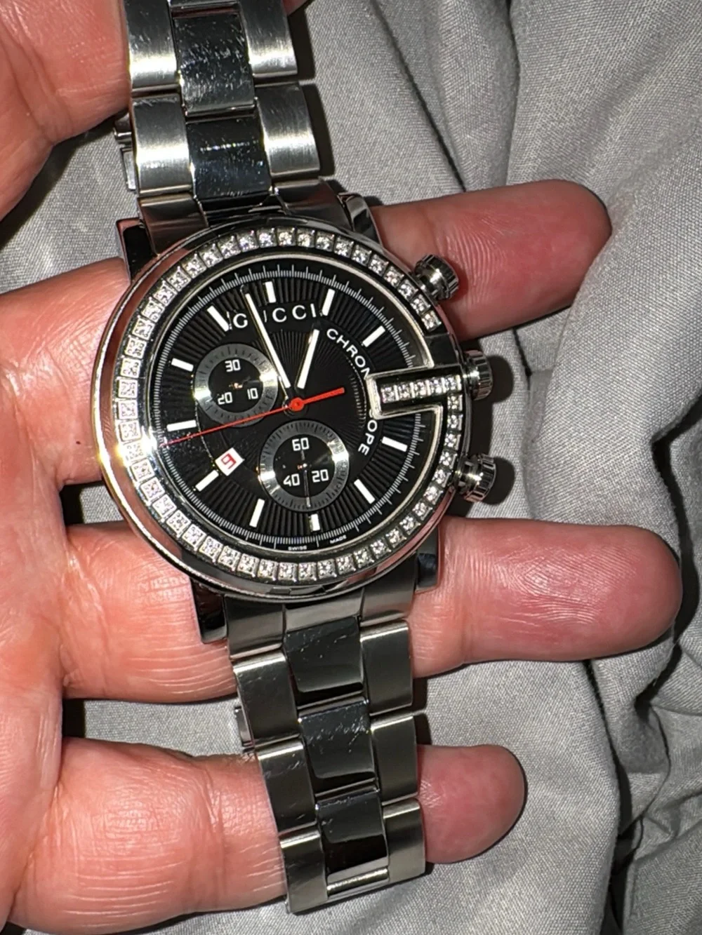 Gucci chronograph watch